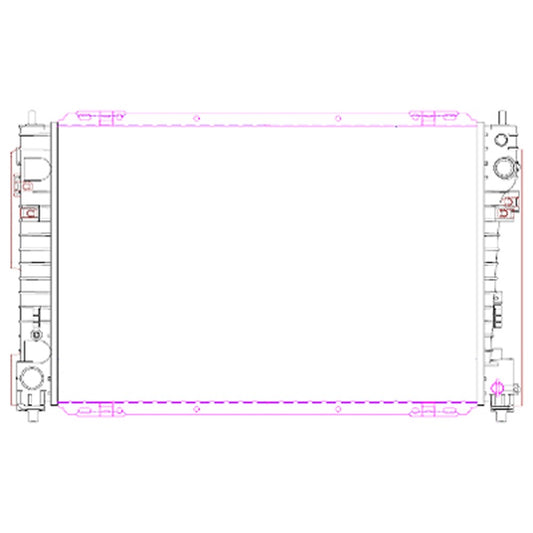 Radiator 2008-2012 Ford Escape & Mercury Mariner