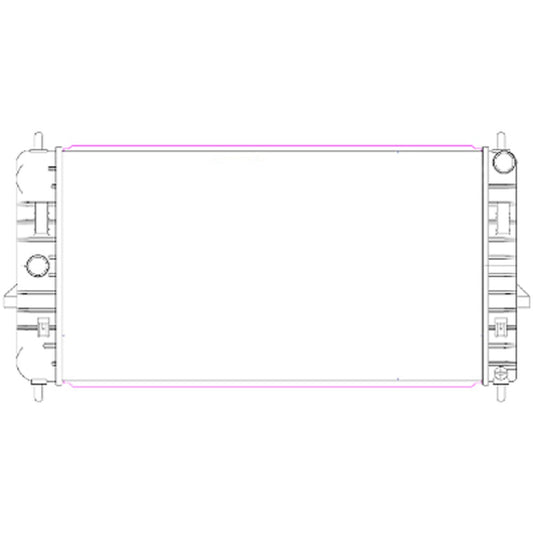 Radiator 2004-2010 Saturn Ion & Chevrolet Cobalt
