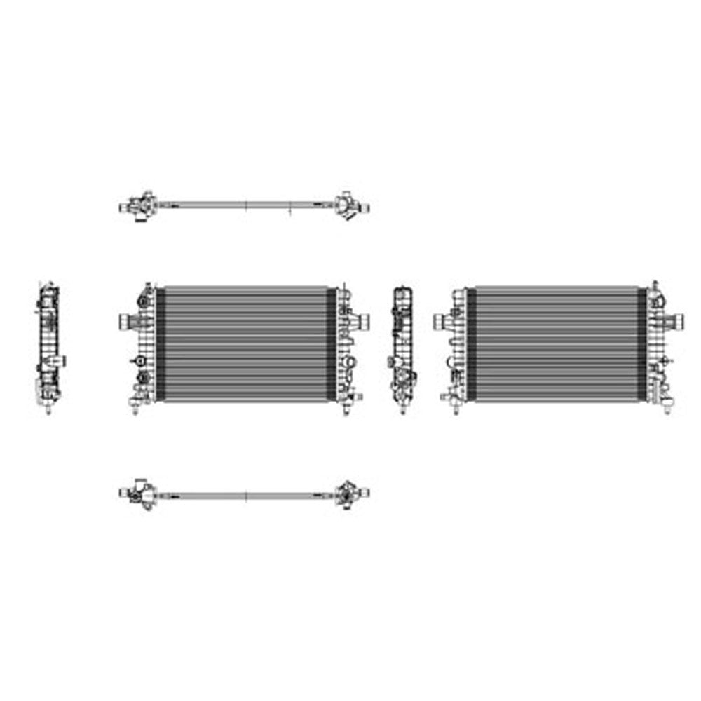 Radiator 2008-2009 Saturn Astra