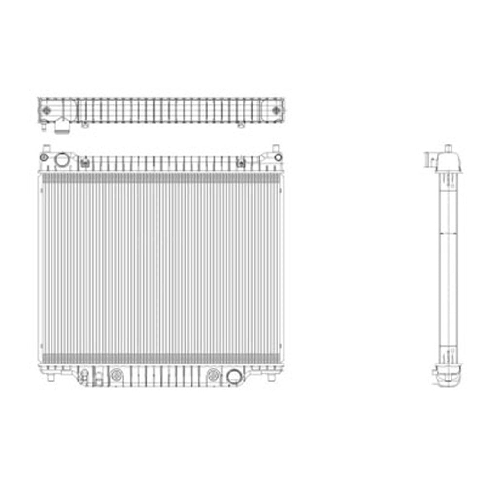 Radiator 2008-2014 Ford Econoline Super Duty