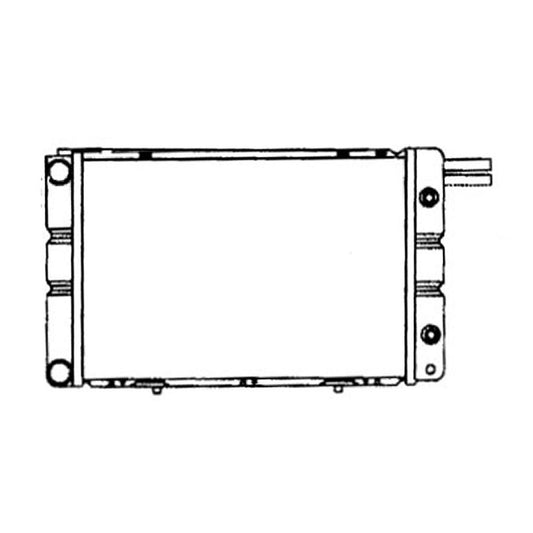 Radiator 1990-1994 Mercedes-Benz 300sl, Sl320