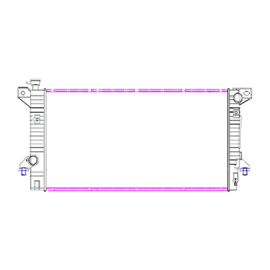 Radiator 2009-2014 Ford Expedition, Pickup_ford_lightduty & Lincoln Navigator