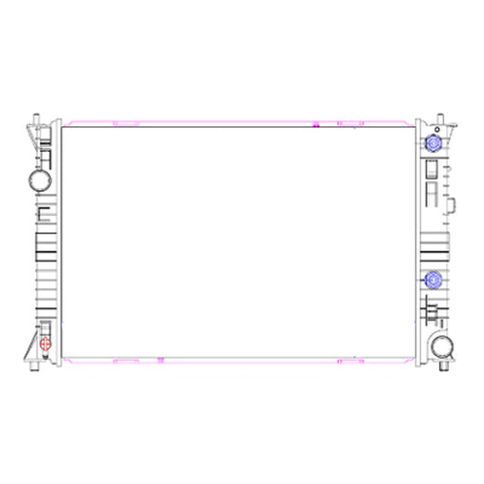 Radiator 2010-2012 Ford Fusion & Mercury Milan