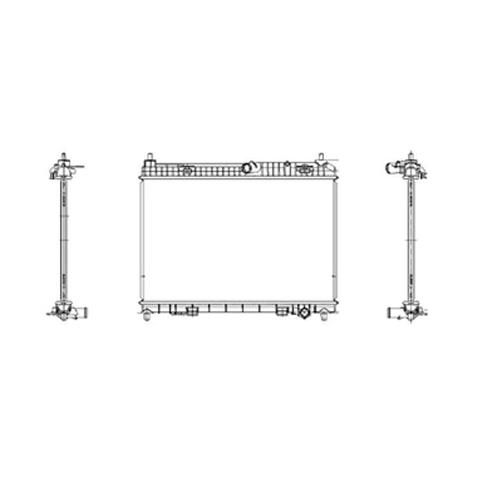 Radiator 2011-2019 Ford Fiesta