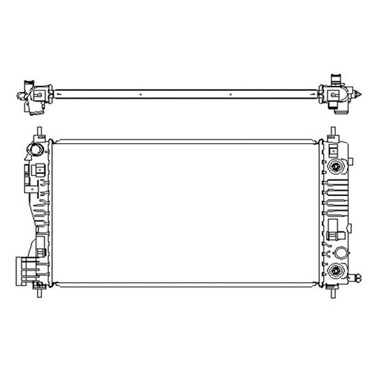 Radiator 2013-2019 Chevrolet Malibu, Impala, Malibu Limited & Buick Regal