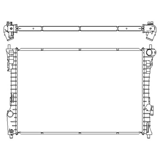 Radiator 2011-2019 Ford Explorer, Flex & Lincoln Mkt