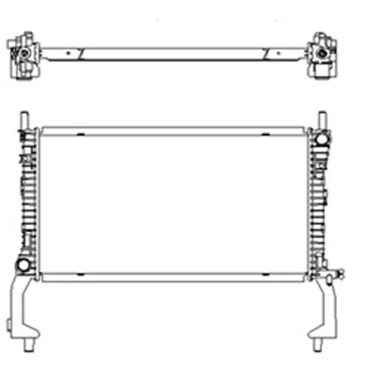 Radiator 2015-2023 Ford Mustang