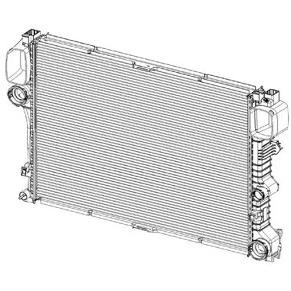 Radiator 2007-2017 Mercedes-Benz S65 Amg, S63 Amg, S550, S600, Cl550