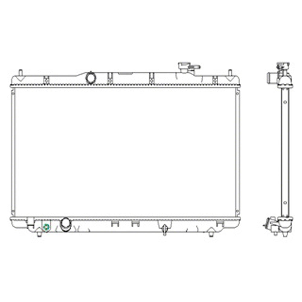 Radiator 2015-2020 Acura Tlx