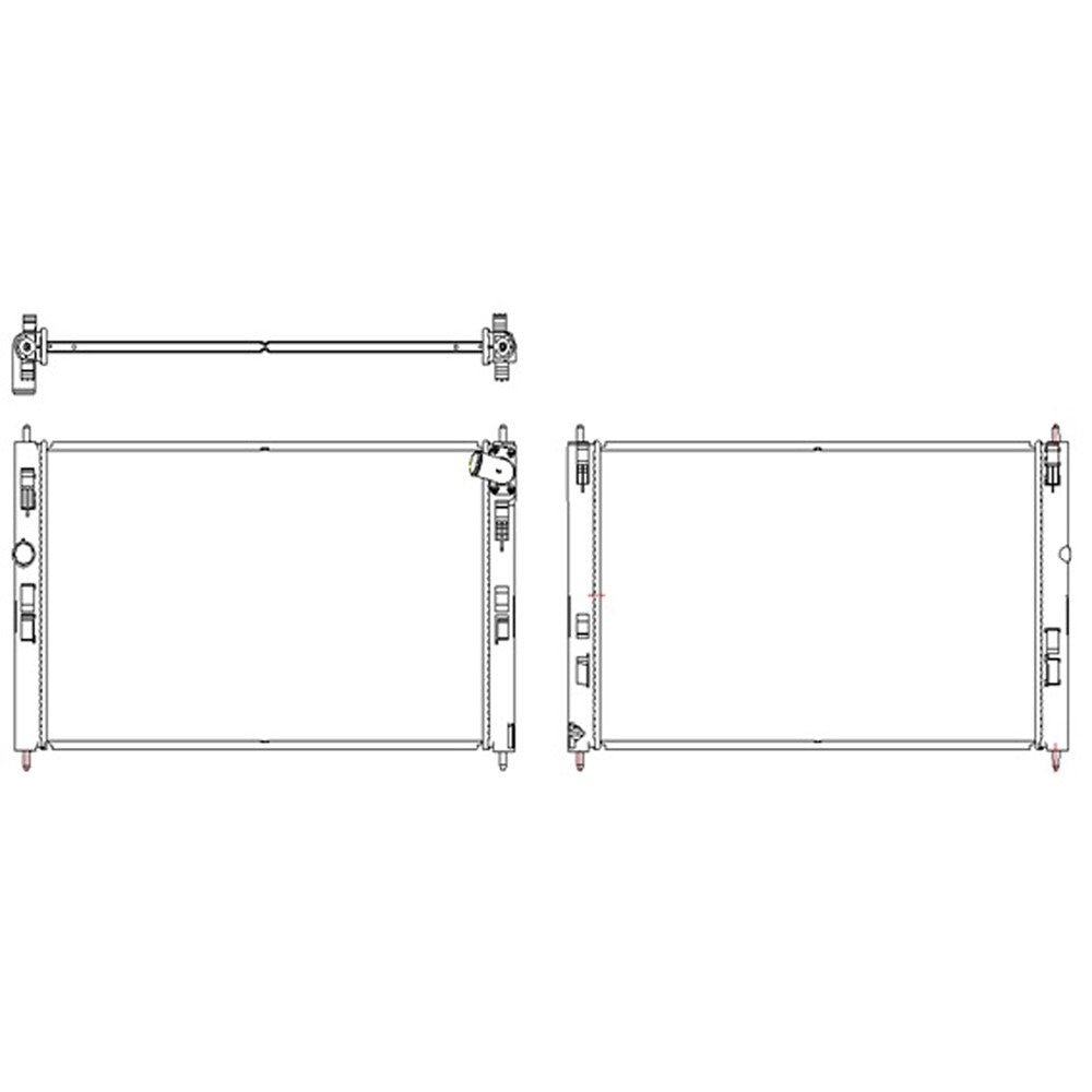 Radiator 2014-2020 Mitsubishi Lancer, Outlander Sport, Rvr