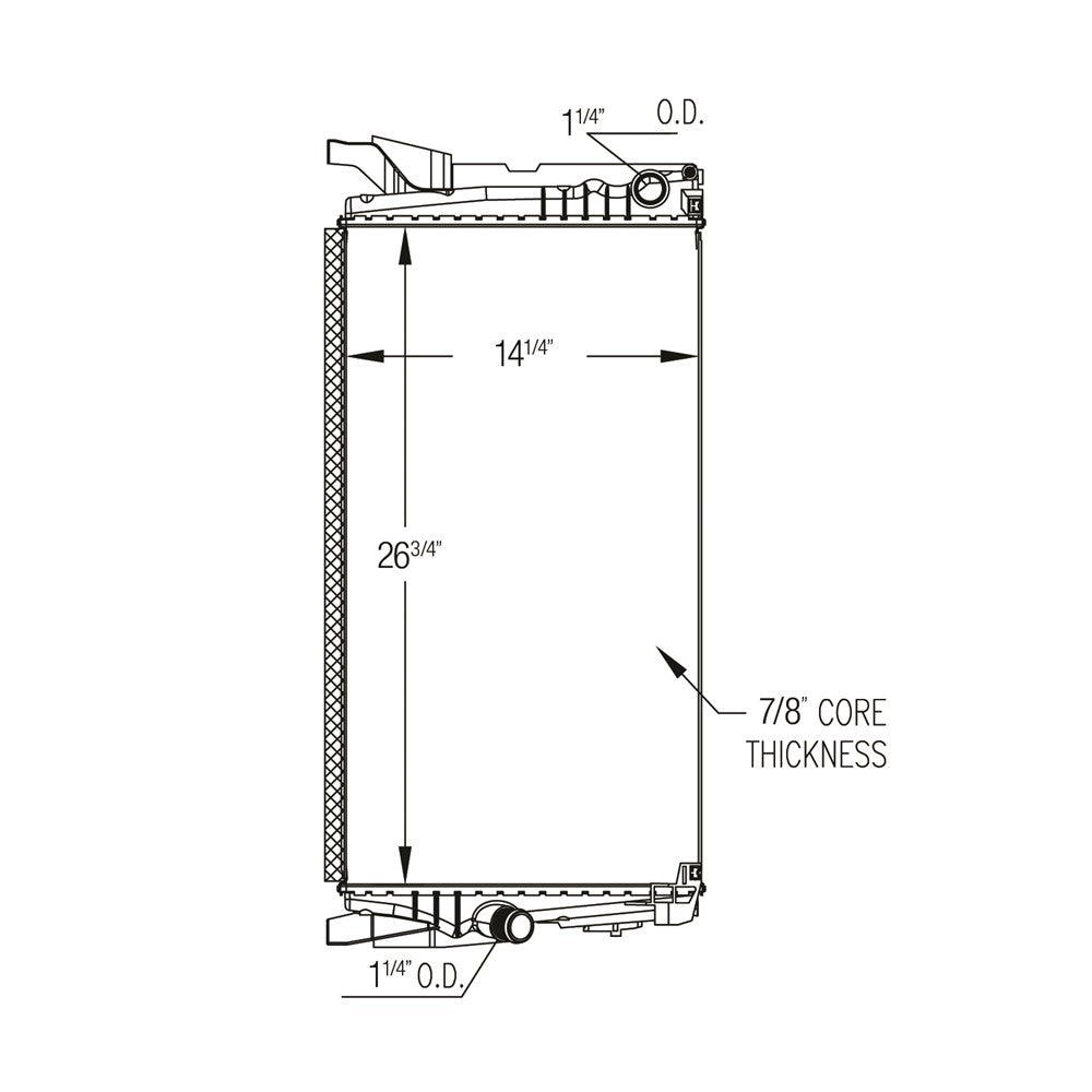 Radiator 2014-2015 Mini Cooper