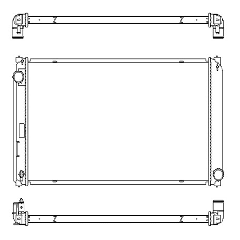 Radiator 2015-2021 Lexus Nx300h & Toyota Rav4