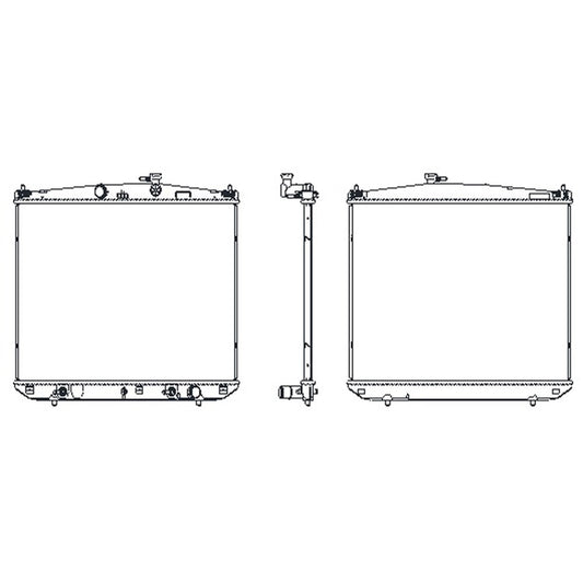 Radiator 2016-2022 Lexus Rx350, Rx450h, Rx350l, Rx450hl
