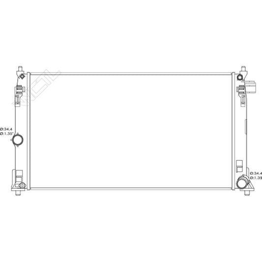 Radiator 2018-2022 Toyota C-Hr