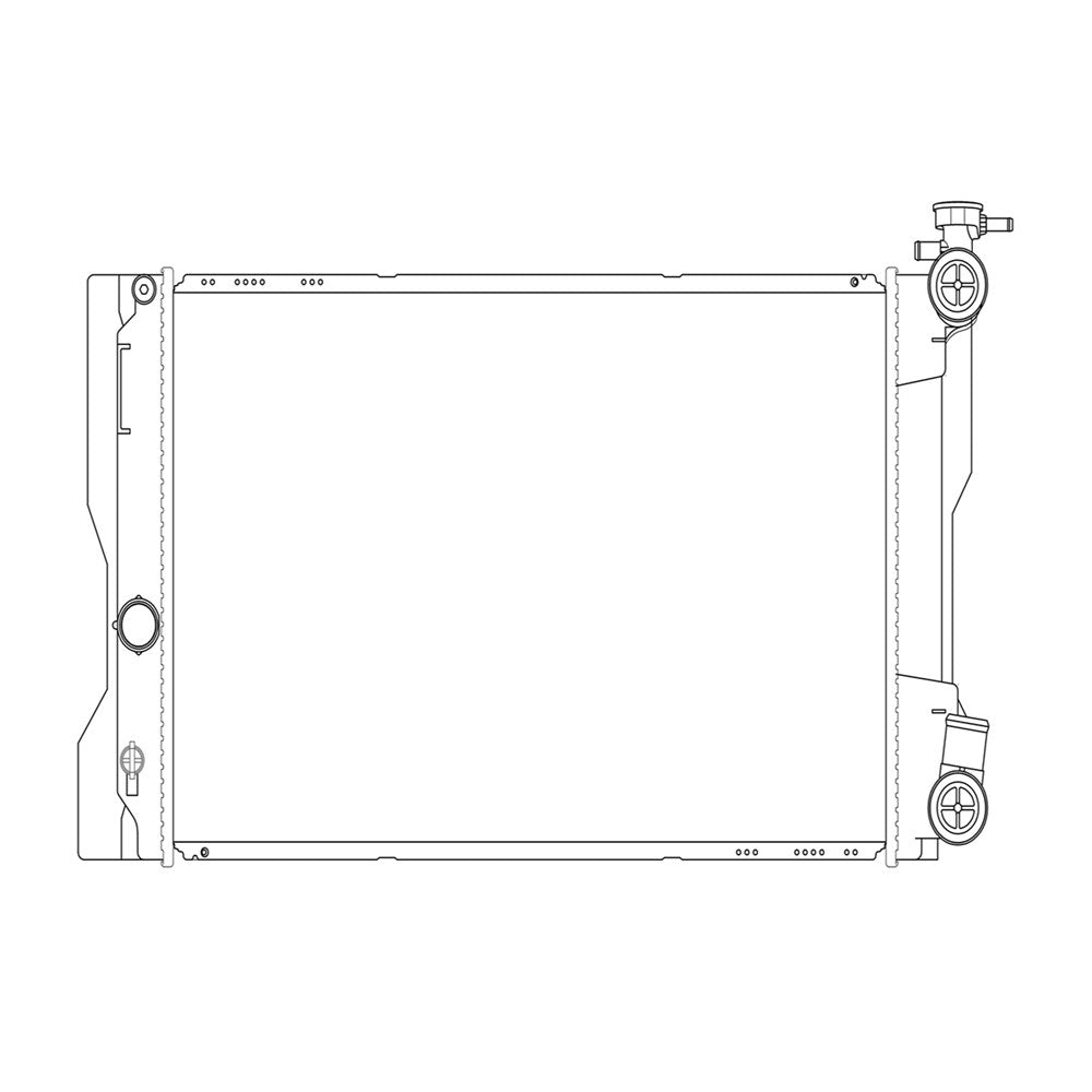 Radiator 2017-2019 Toyota Corolla