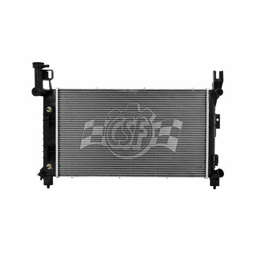 Left Radiator 1993-1995 Chrysler Town & Country & Dodge Caravan & Plymouth Voyager