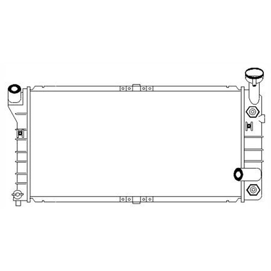 Radiator 1994-1999 Buick Regal & Chevrolet Lumina, Monte Carlo & Oldsmobile Supreme_coupe_(1988-97), Supreme_sedan_(1990-97) & Pontiac Grand Prix