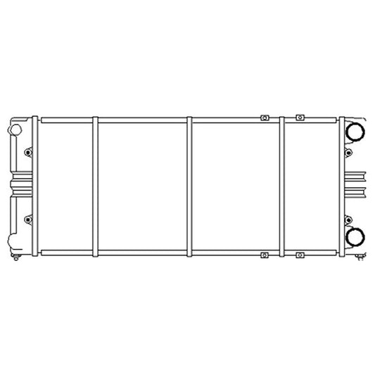 Radiator 1993-1994 Volkswagen Jetta