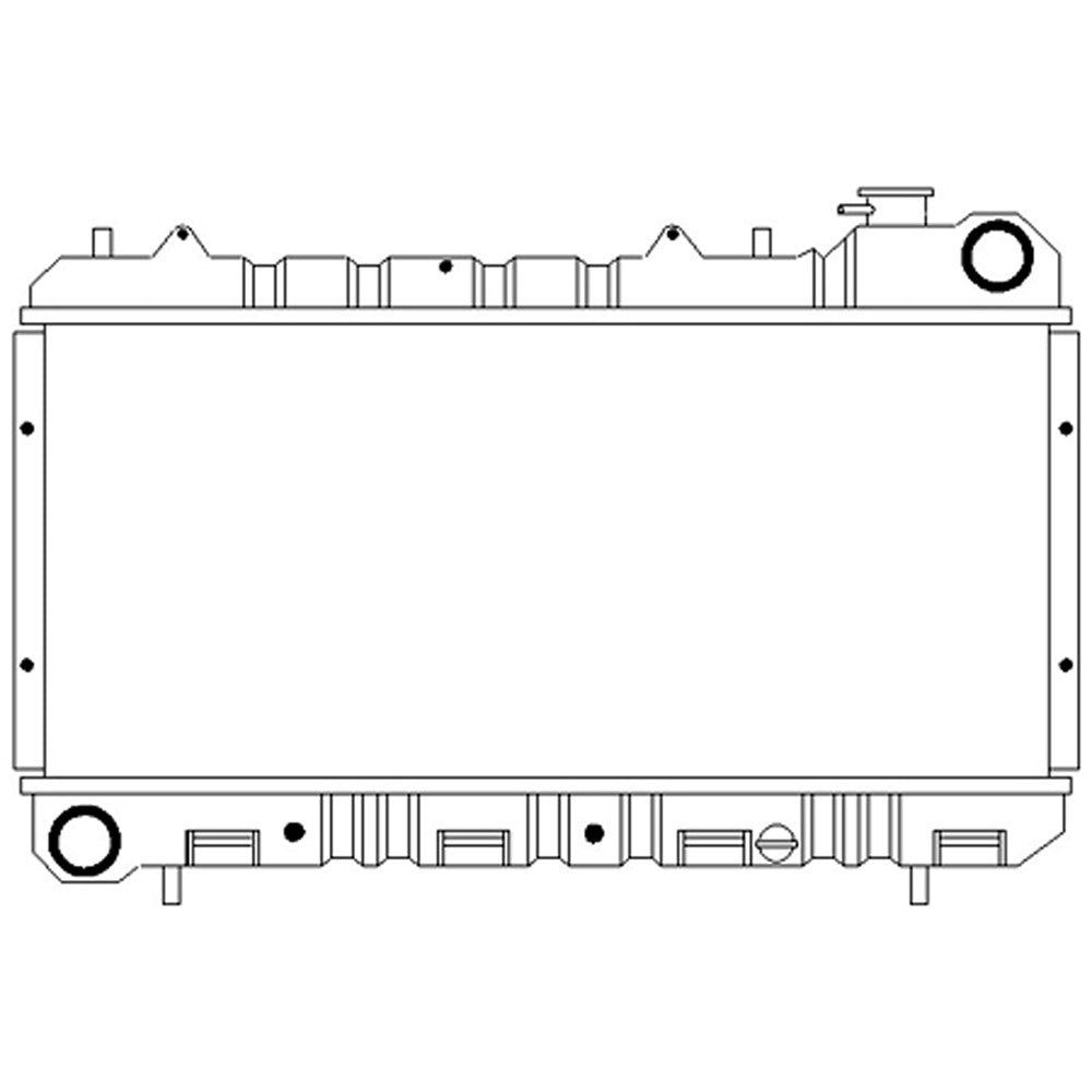 Radiator 1993-1998 Subaru Impreza