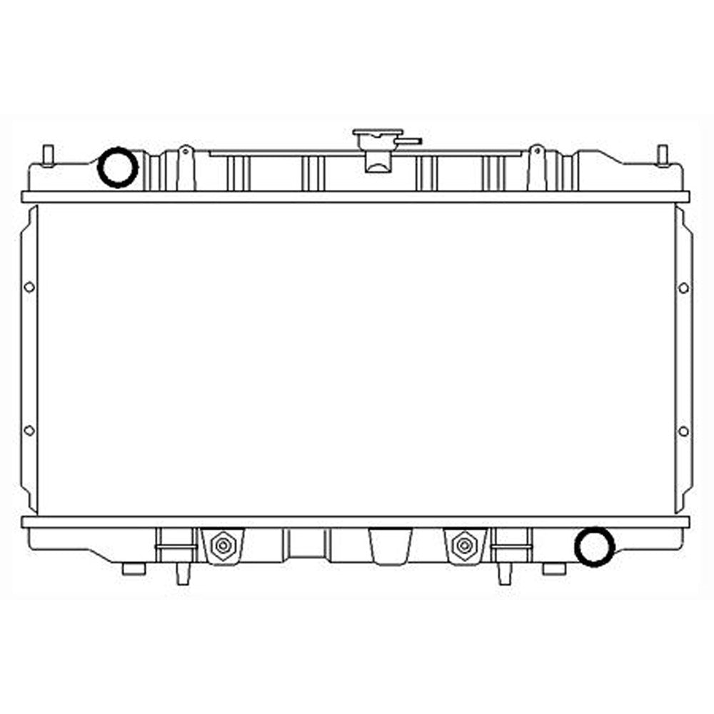 Radiator 1995-1999 Nissan Maxima & Infiniti I30