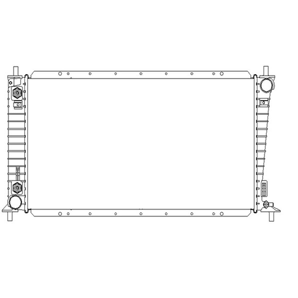 Radiator 1997-1998 Ford Pickup_ford_lightduty