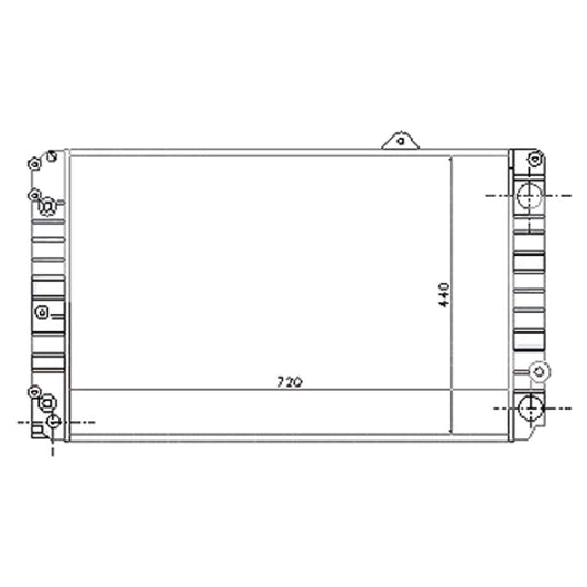 Radiator 2000-2003 Audi A8 Quattro, S8