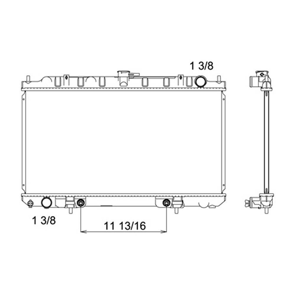 Radiator 2000-2005 Nissan Sentra