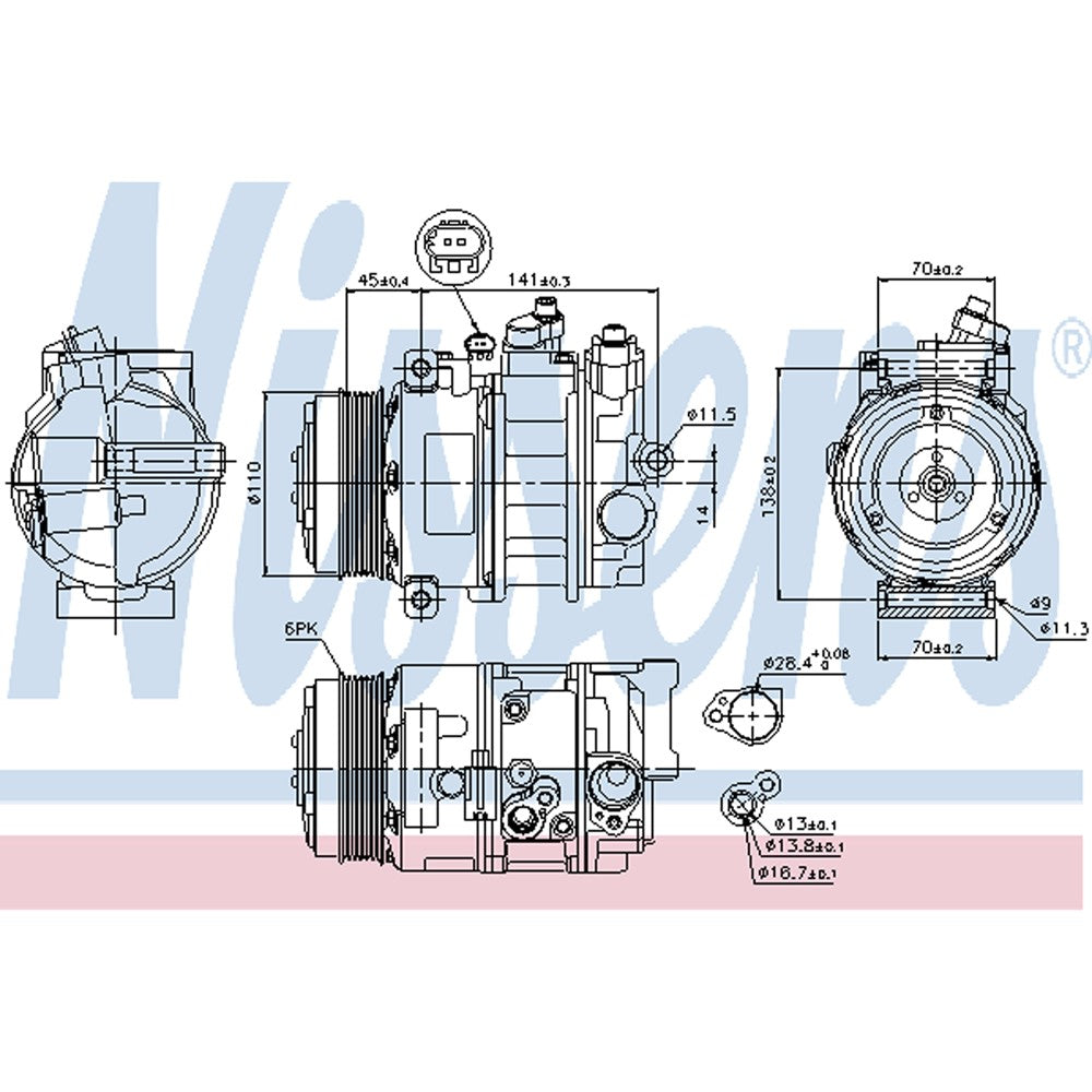Radiator 2007-2009 Dodge Sprinter 2500, Sprinter 3500 & Freightliner Sprinter_2500_freightliner, Sprinter_3500_freightliner