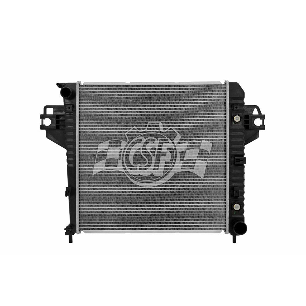 Radiator With Bracket For External Transmission Oil Cooler 2002-2006 Jeep Liberty