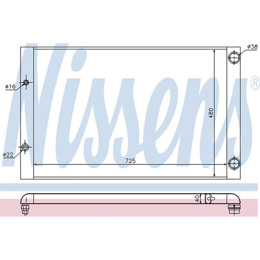 Radiator 2003-2007 Audi A8 Quattro, S8