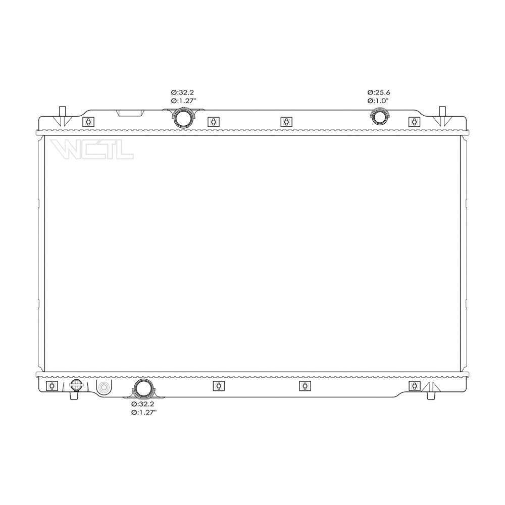 Radiator 2017-2019 Honda Cr-V