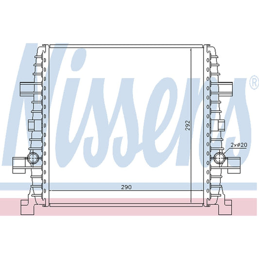 Auxilliary Radiator 2011-2019 Bmw 528i, 528i Xdrive, 535i, 535i Gt, 535i Gt Xdrive, 535i Xdrive, 550i, 550i Gt, 550i Gt Xdrive, 550i Xdrive, 535d
