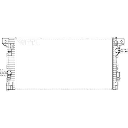 Radiator 2015-2023 Ford F-150, Expedition & Lincoln Navigator