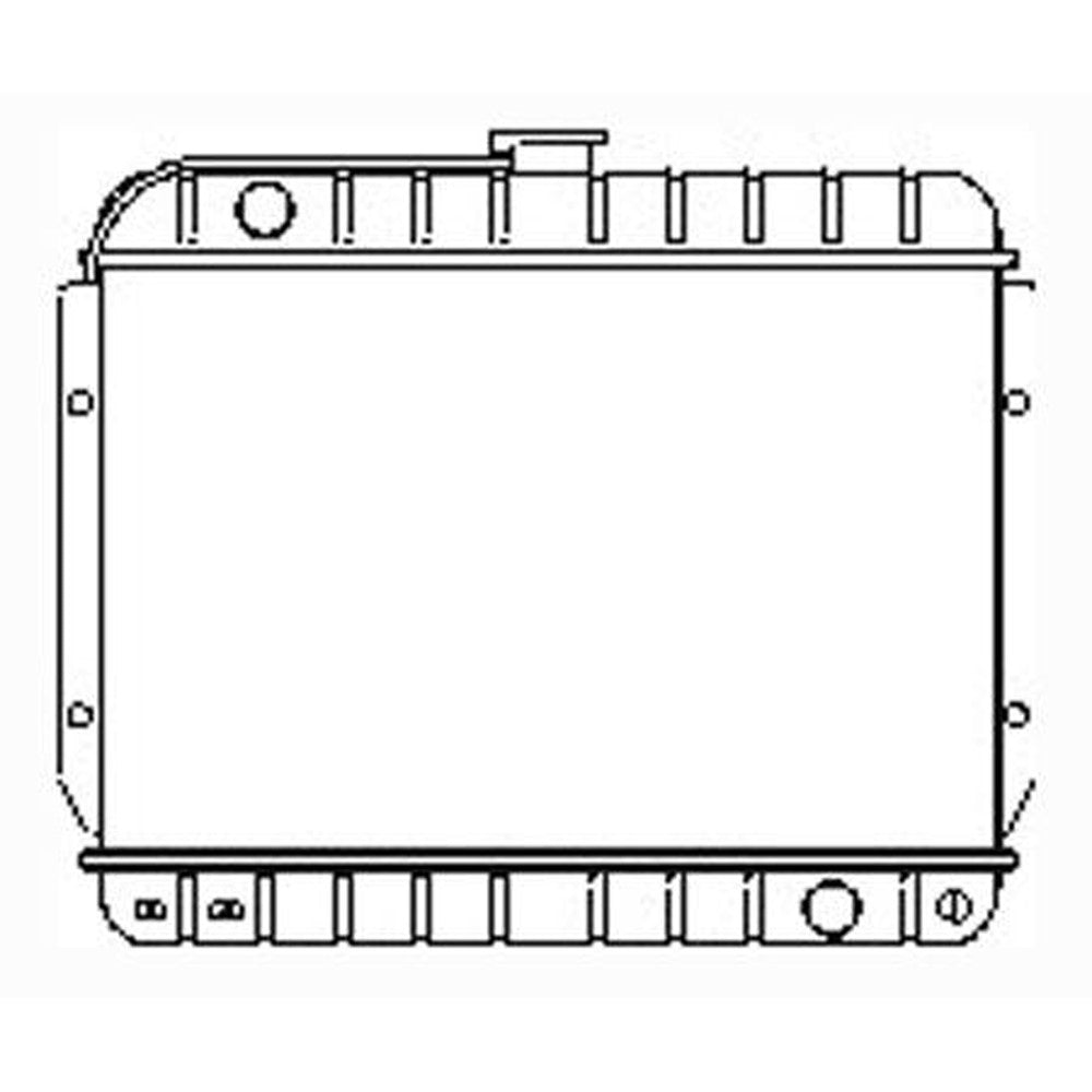 Radiator 1969-1970 Chevrolet Belair, Biscayne, Caprice, Impala, Kingswood