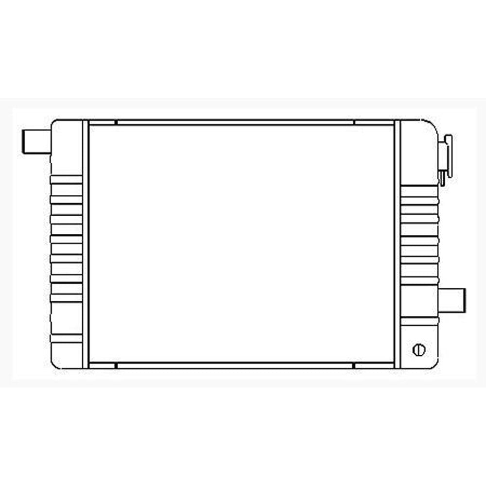 Radiator 1982-1985 Buick Skylark, Somerset & Chevrolet Citation & Oldsmobile Omega & Pontiac Phoenix
