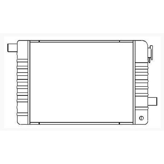 Radiator 1982-1985 Buick Skylark, Somerset & Chevrolet Citation & Oldsmobile Omega & Pontiac Phoenix