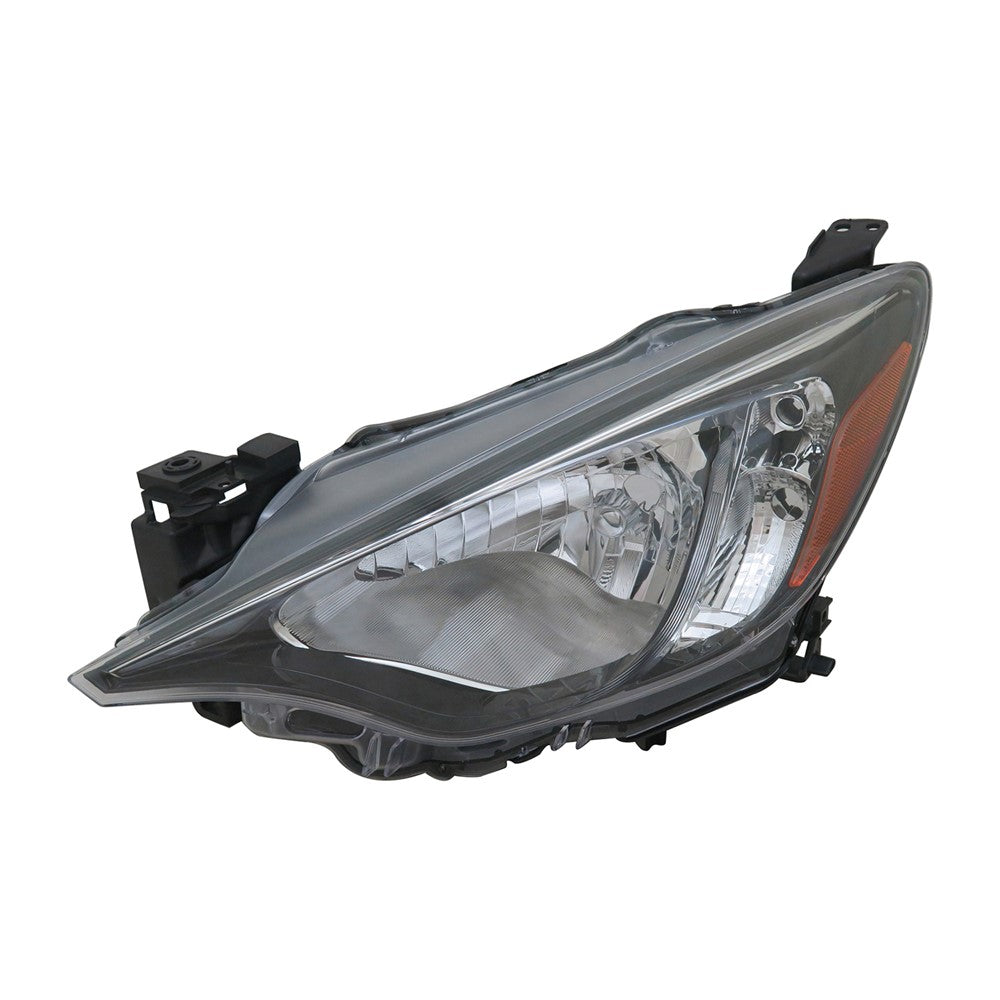 Front Left Driver Side Halogen Headlight Lens And Housing 2016-2020 Scion Ia & Toyota Yaris, Yaris Ia