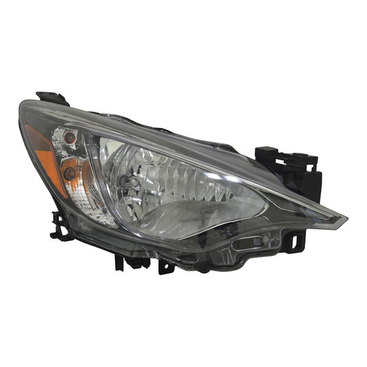 Front Right Passenger Side Halogen Headlight Lens And Housing 2016-2020 Scion Ia & Toyota Yaris, Yaris Ia