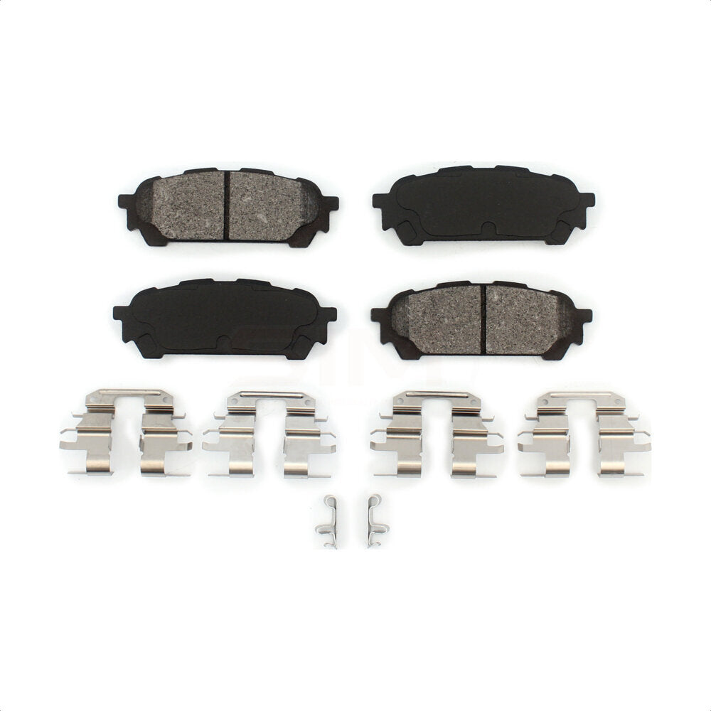 Semi-Metallic Disc Brake Pads Rear SIM-1004 For Subaru Impreza Forester Saab