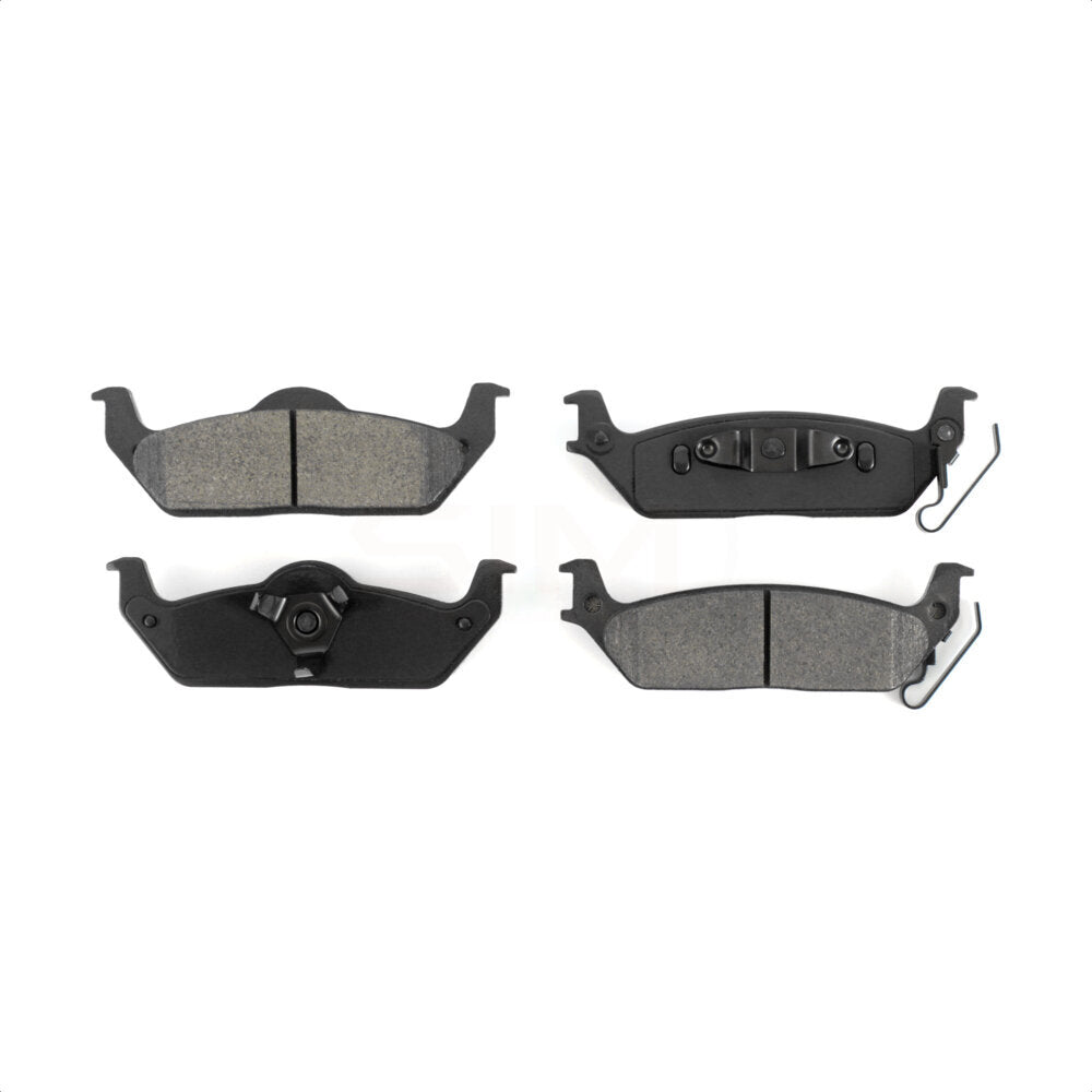 Semi-Metallic Disc Brake Pads Rear SIM-1012 For Ford F-150 Lincoln Mark LT
