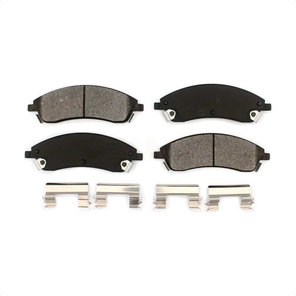 Semi-Metallic Disc Brake Pads Front SIM-1019 For Cadillac CTS SRX STS Pontiac