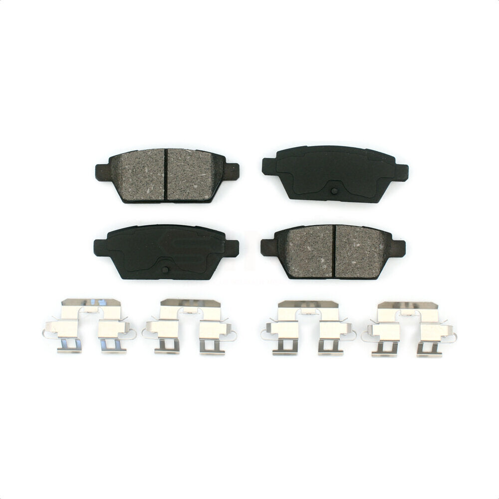 Semi-Metallic Disc Brake Pads Rear SIM-1161 For Ford Fusion Mazda 6 Lincoln MKZ