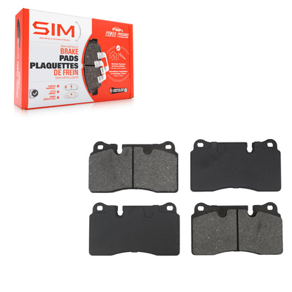 Semi-Metallic Disc Brake Pads SIM-1165 For Chevrolet Volkswagen Touareg Corvette