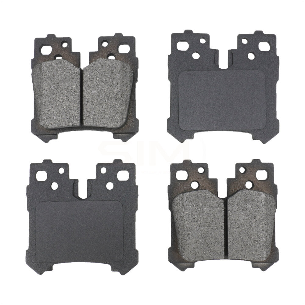 Semi-Metallic Disc Brake Pads Rear SIM-1283 For Lexus LS460 LS500 LS600h Toyota