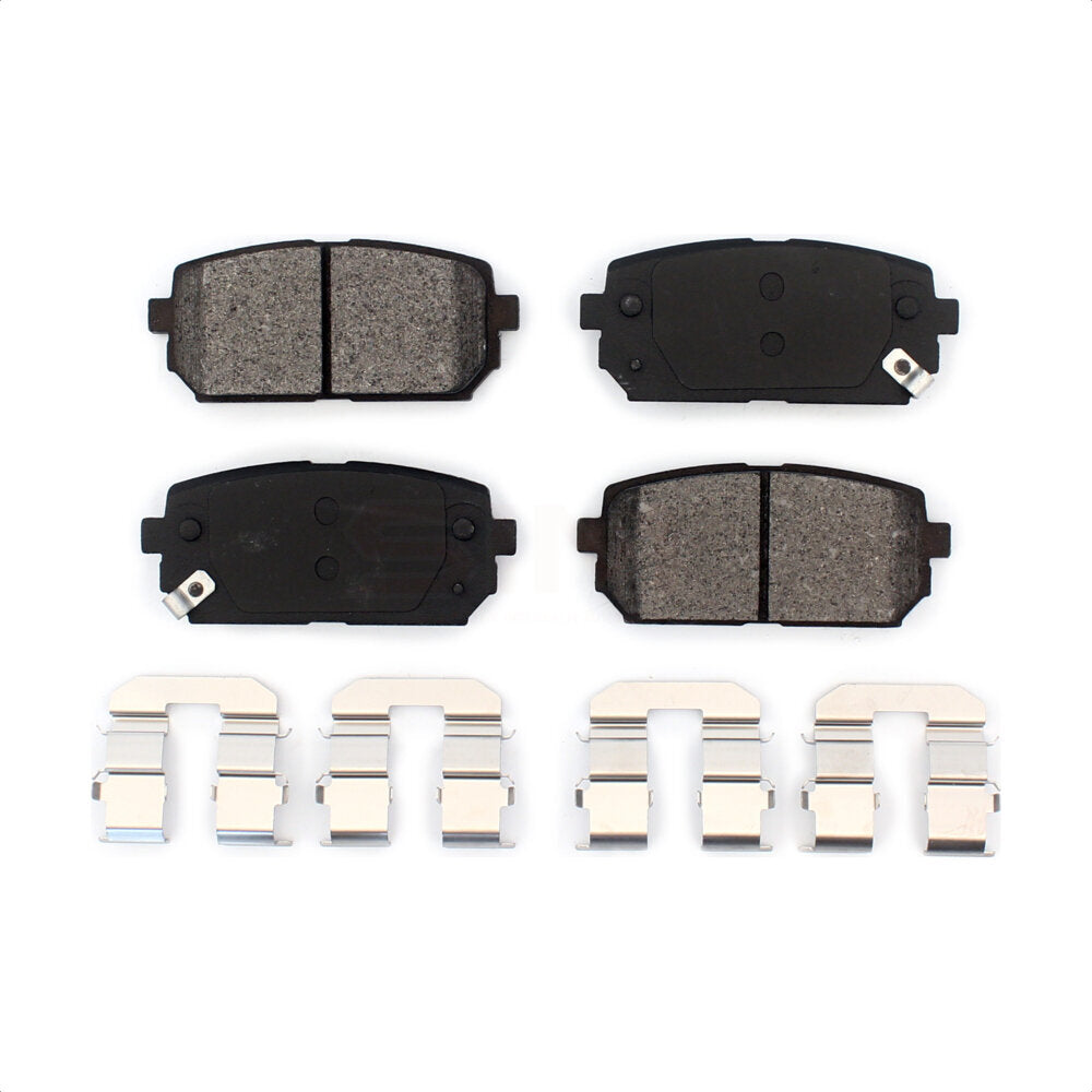 Semi-Metallic Disc Brake Pads Rear SIM-1296 For 2007-2012 Kia Rondo
