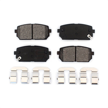 Semi-Metallic Disc Brake Pads Rear SIM-1296 For 2007-2012 Kia Rondo