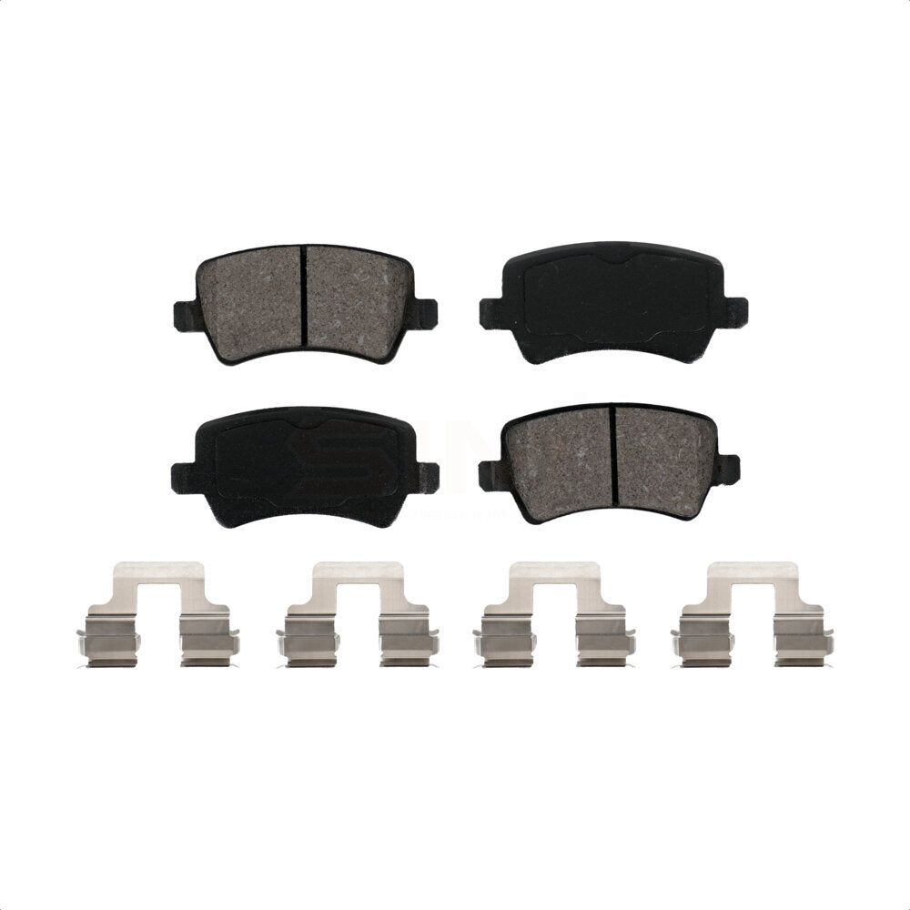 Semi-Metallic Disc Brake Pads Rear SIM-1307 For Volvo XC60 XC70 S60 Land Rover