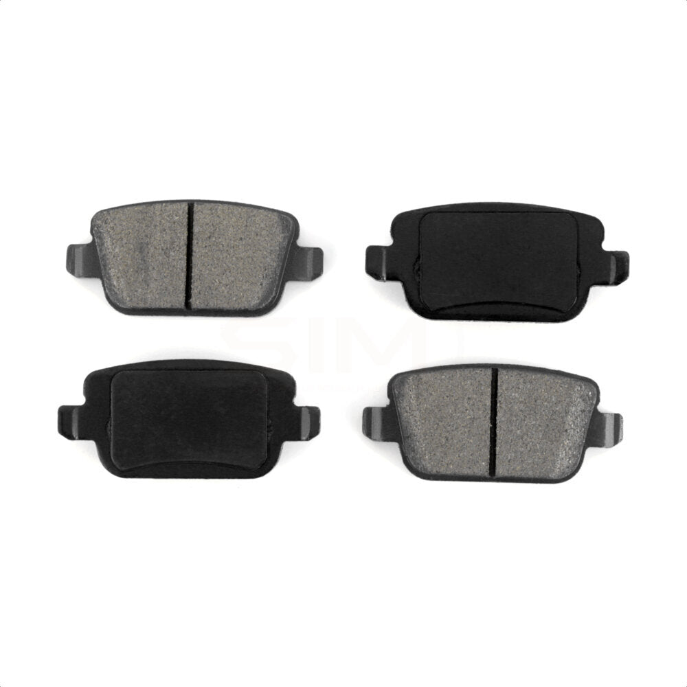Semi-Metallic Disc Brake Pads Rear SIM-1314 For Land Rover LR2 Volvo S80