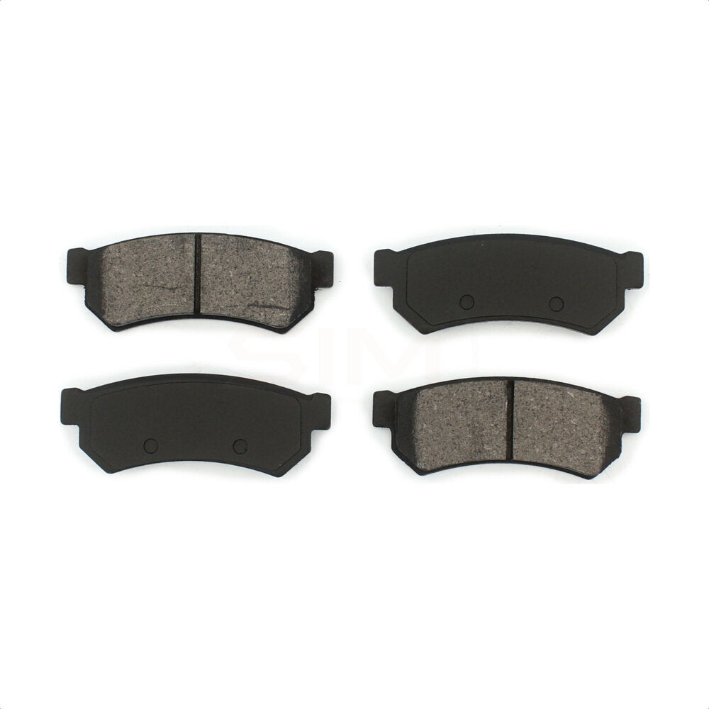 Semi-Metallic Disc Brake Pads Rear SIM-1315 For Chevrolet Optra Suzuki Forenza