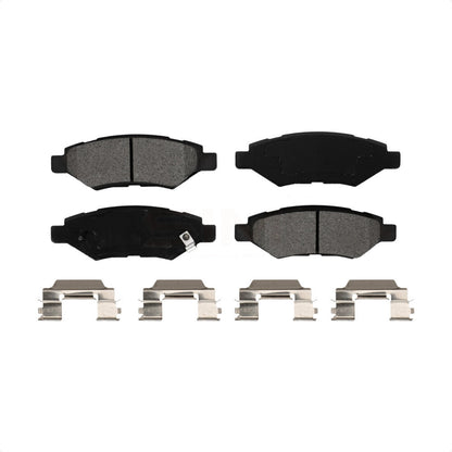 Semi-Metallic Disc Brake Pads Rear SIM-1337 For Cadillac SRX Chevrolet Camaro
